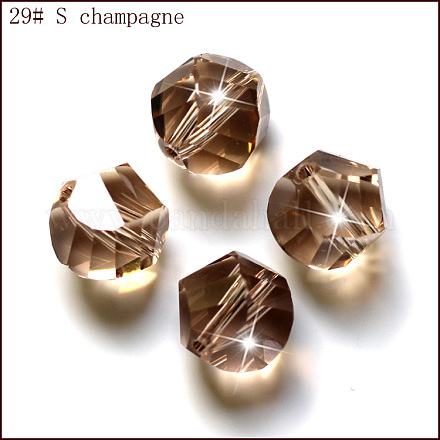 Abalorios de cristal austriaco de imitación SWAR-F085-10mm-29-1