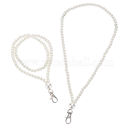 ABS Imitation Pearls Hanging Rope AJEW-GA0001-87-1
