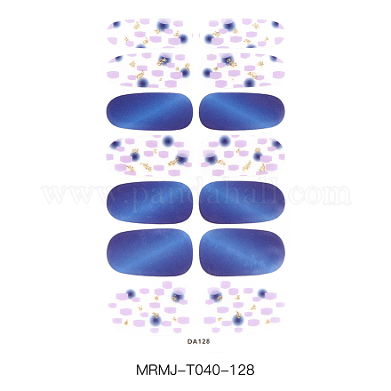 Nagelkunstaufkleber der vollen Abdeckung MRMJ-T040-128-1