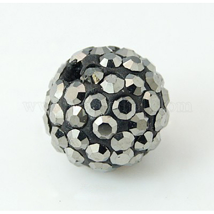 Pave Disco Ball Beads RB-H258-8MM-566-1