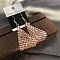 Sparkle Alloy Sequins Dangle Earrings for Women