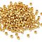 Brass Spacer Beads, Rondelle, Long-Lasting Plated, Cadmium Free & Nickel Free & Lead Free, Real 18K Gold Plated, 2x1.5mm, Hole: 1.2mm, about: 680pcs/bag