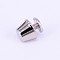 Alloy Cabinet & Drawer Knobs, Jewelry Box Knobs, Silver, 9.5x6.5mm