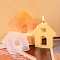 Silicone Molds Candle Molds, for Candle Aromatherapy Making, House, 110x104x21mm