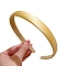 Satin Hair Bands, Gold, 150x130x15mm