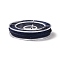 Nylon Braided Cord, Chinese Knotting Cord for Jewelry Making Macrame Craft, Prussian Blue, 0.8mm, about 7.65~9.84 yards(7~9m)/roll