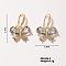Exquisite Butterfly Ear Decor for Trendy Fashion Earlobe Design, Golden, Gray, 27x19mm