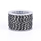 Nylon Metallic Cords, Colorful, 1mm, about 20m/Roll