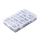 288g 26 perles acryliques blanches de style SACR-X0015-15-3