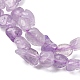 Нити бусин из натурального лавандового аметиста G-I389-A02-4