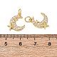 Латунные микро проложить кубического циркония подвески KK-C143-06G-3