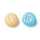 Perles acryliques opaques de couleurs mélangées MACR-Q242-011B-5