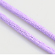 Cordons fil de nylon tressé rond de fabrication de noeuds chinois de macrame rattail NWIR-O001-A-12-2