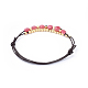 Cowhide Leather Cord Bracelets BJEW-JB04494-05-3