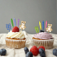 Plantillas de troqueles de corte de acero al carbono con tema de adorno para tarta de cumpleaños DIY-WH0309-1509-4