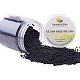 11/0 Glass Seed Beads Black Opaque Colors Diameter 2mm Loose Beads in A Box for DIY Craft SEED-PH0003-01-1