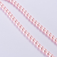 Eco-Friendly Dyed Glass Pearl Round Bead Strands X-HY-A008-6mm-WH007-1
