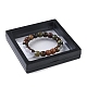 Bracelet extensible en perles de bois de bodhi pour femme BJEW-YW0001-04B-6