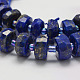 Chapelets de perle en lapis-lazuli naturel G-P243-40-3