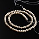 Natural Cultured Freshwater Pearl Beads Strands PEAR-E002-14-2