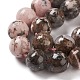 Natur Rhodonit Perlen Stränge G-K332-A01-02-3