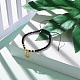 Infinity Braided Bead Bracelet for Girl Women BJEW-JB06957-02-2