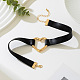 Ожерелья-чокеры из искусственной кожи в форме сердца для женщин FS-WGE663A-01-3