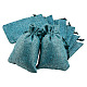Benecreat pochettes d'emballage en toile de jute sacs à cordon ABAG-BC0001-14x10-01-1
