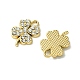 Pendentifs en strass en alliage de placage uv&nbsp;FIND-B039-02G-02-2