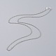 Модный стерлингового серебра Роло цепи ожерелья X-STER-M050-B-04-1
