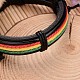 Adjustable Braided PU Leather Cord Bracelets BJEW-F197-02C-2