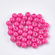 Perles plastiques opaques X-KY-T005-6mm-603-1