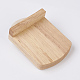木製のピアスディスプレイ  フェイクスエードと  ビスク  8.8x3.7x12.8cm EDIS-E024-04B-2
