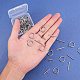 PandaHall Elite 30 Sets 304 Stainless Steel Tbar & Toggle Clasps Jewelry DIY Findings Fit Necklace Bracelet Clasp STAS-PH0018-30P-3