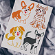 BENECREAT Dog Pattern Stencil DIY-WH0422-0015-5