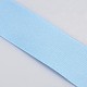 Ruban de satin bleu clair de 1 pouce (25 mm) pour la décoration de fête de bricolage X-RC25mmY065-2