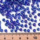 6/0 perles de rocaille rondes en verre SEED-US0003-4mm-168-3