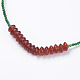 Collane di perline naturali di giada africana NJEW-K108-04-01-2
