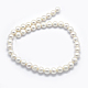 Fili di perle di perle d'acqua dolce coltivate naturali PEAR-K003-11A-2