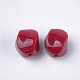 Opaque Acrylic Beads OACR-T011-54B-2