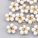 Colgantes de perlas de imitación de plástico abs KK-T035-70-1