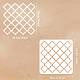 FINGERINSPIRE Chicken Wire Stencil 11.8x11.8 inch Chain Link Stencils Template Plastic Layering Wire Stencils for Painting Template Large Reusable Stencils for DIY Home Wall Furniture Decor DIY-WH0383-0075-2