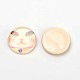 Tempered Glass Cabochons GGLA-33D-3-1