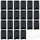 SUNNYCLUE 1 Box 50Pcs 14mm Faceted Rectangle Crystal Beads Imitation Austrian Beads Black Loose Geometric Spacer Bead for Women Beginners DIY Earring Bracelet Necklace Jewellery Making GLAA-SC0001-49B-1