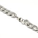 304 Stainless Steel Curb Chain/Twisted Chain Necklaces STAS-A028-N127P-3