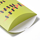 ハロウィン枕ボックスキャンディギフトボックス  包装箱  ハロウィン感謝祭  緑黄  14x9.5x2.8cm CON-L024-B06-4