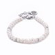 Natürliche kultivierte Süßwasserperlen Perlen Armbänder BJEW-JB05257-01-2