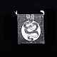 タロットカード収納袋  布巾着袋  魔術ウィッカ祭壇用品用  長方形  ヘビ  160~165x135mm WICR-PW0001-09-25-1