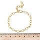 Messing ketten ketten armbänder&nbsp;KK-C251-35G-5