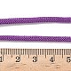 Изготовление ожерелий из нейлонового шнура милан толщиной 3 мм NJEW-H084-01G-39-3